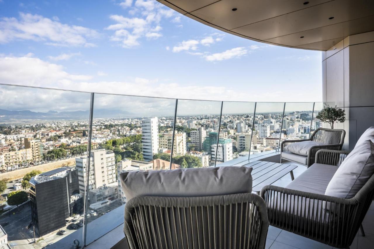 360 Nicosia - Luxury Apartment Panoramic View Buitenkant foto