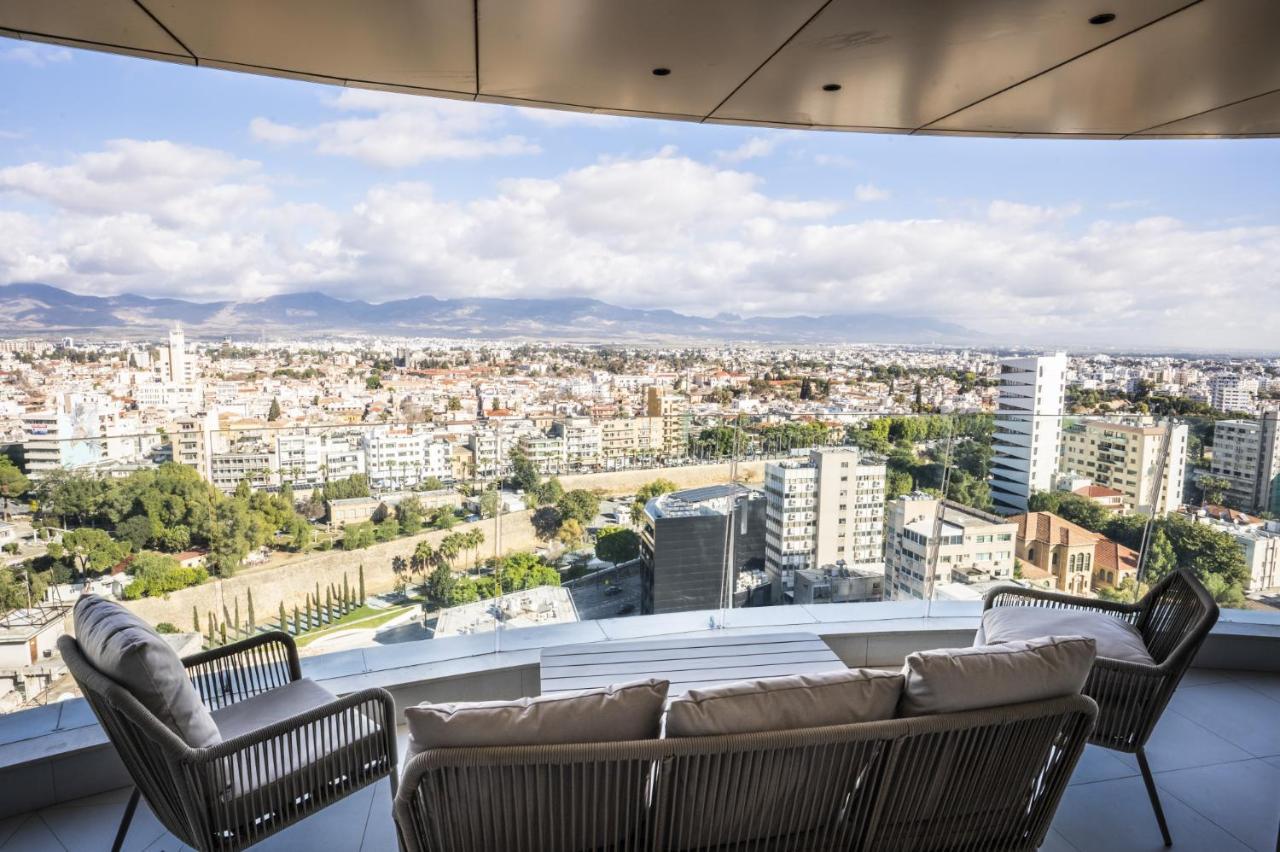 360 Nicosia - Luxury Apartment Panoramic View Buitenkant foto